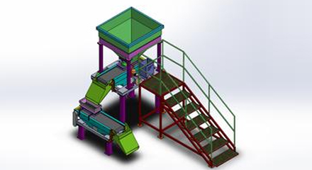 Bulk Conveyor with Spraying System